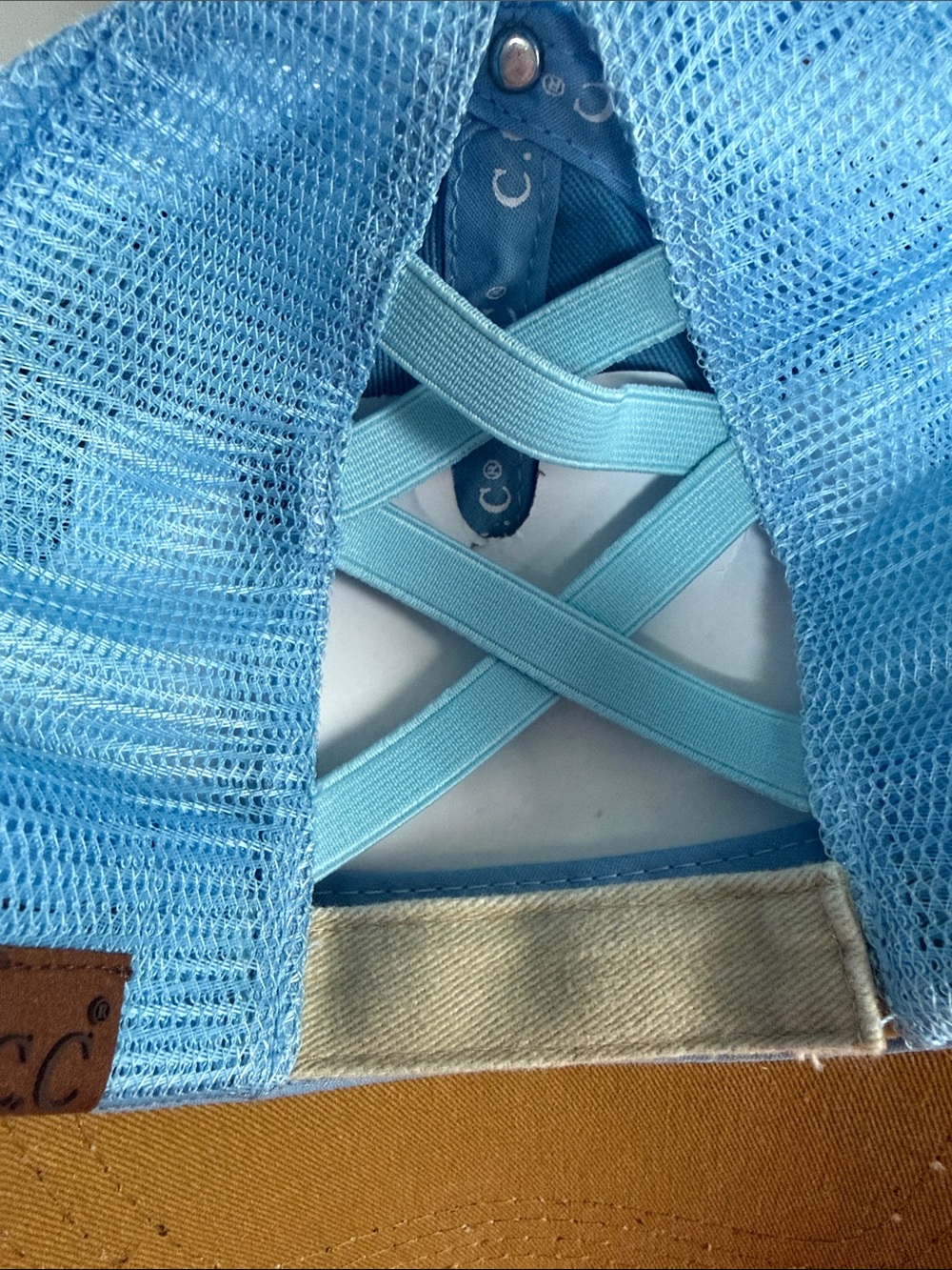 C.C Boutique Criss Cross Hat - Picture 2 of 3